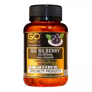 Go Healthy 高之源 蓝莓越橘叶黄素 护眼精华30000mg 60粒