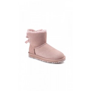OZWEAR UGG OZW106 缎面单蝴蝶结雪地靴（防泼水）