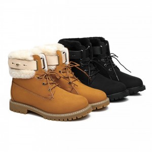 【国内仓】EVER UGG TA5044 登山鞋 马丁靴 防滑防水羊毛保暖