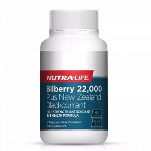 Nutralife 纽乐 蓝莓越橘+黑加仑 护眼胶囊 22000mg 60粒