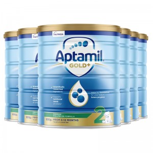 Aptamil 爱他美 婴儿配方牛奶粉 2段 6罐/箱 （6-12个月）（新包装）