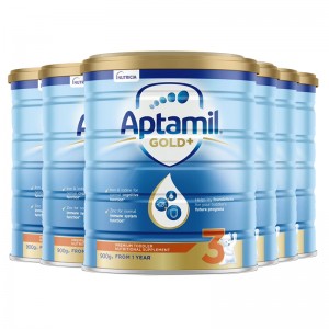 Aptamil 爱他美 婴儿配方牛奶粉 3段 6罐/箱（1岁以上）（新包装）