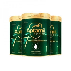 Aptamil 爱他美 有机A2婴儿配方牛奶粉 1段 3罐（0-6个月）