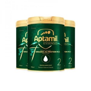 Aptamil 爱他美 有机A2婴儿配方牛奶粉 2段 3罐（6-12个月）